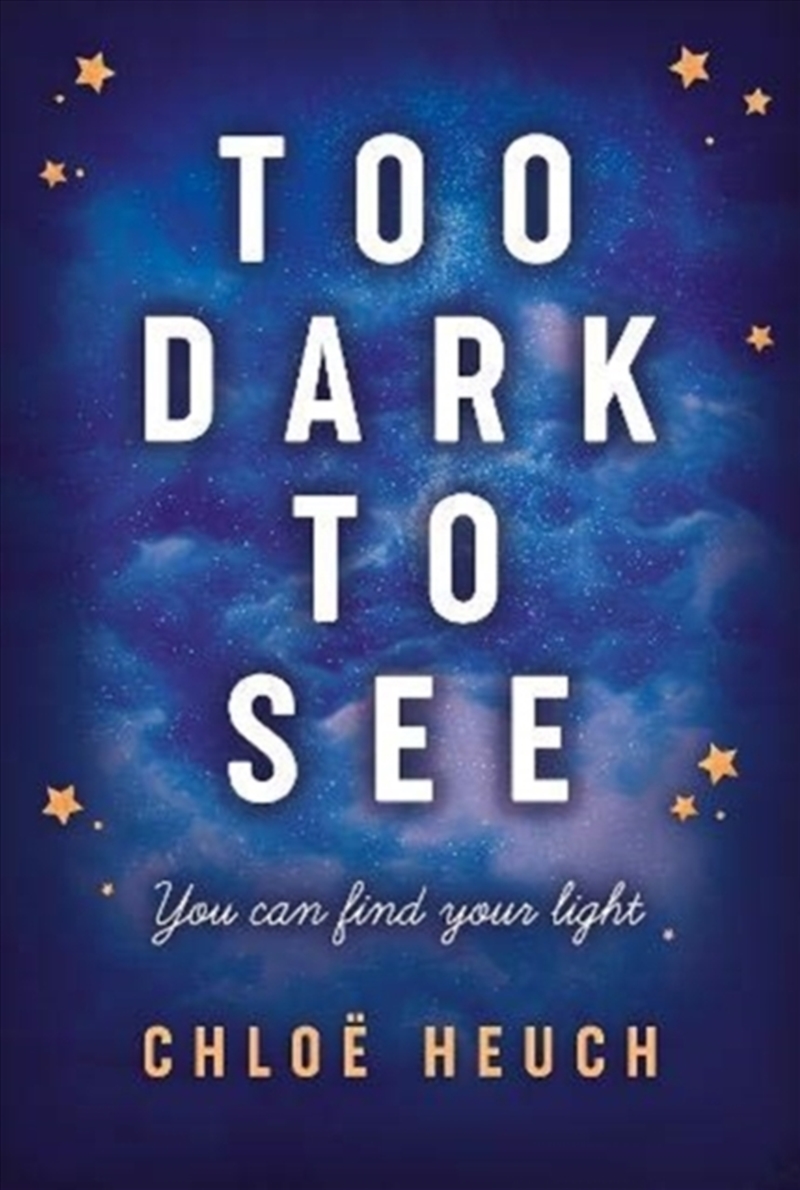 Too Dark To See/Product Detail/Young Adult Fiction