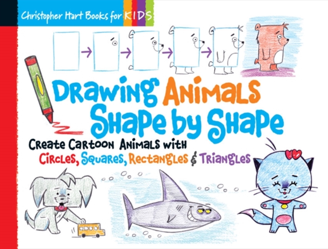 Drawing Animals Shape By Shape/Product Detail/Kids Activity Books