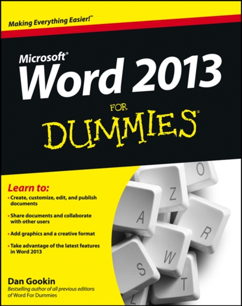 Word 2013 For Dummies/Product Detail/Reading