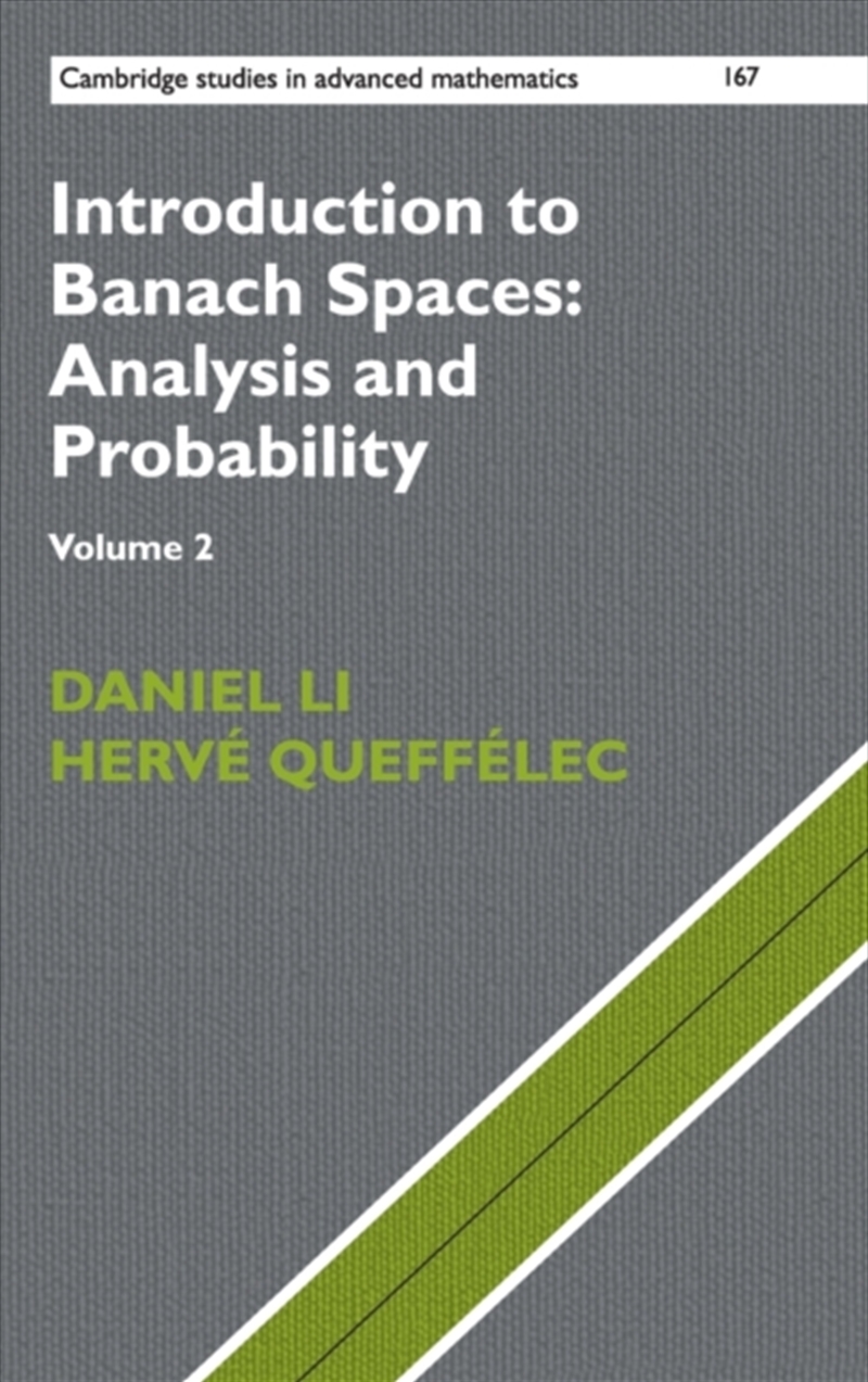 Introduction To Banach Spaces/Product Detail/Science