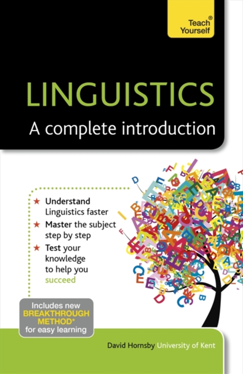 Tys Linguistics Complete Intro/Product Detail/Language & Linguistics
