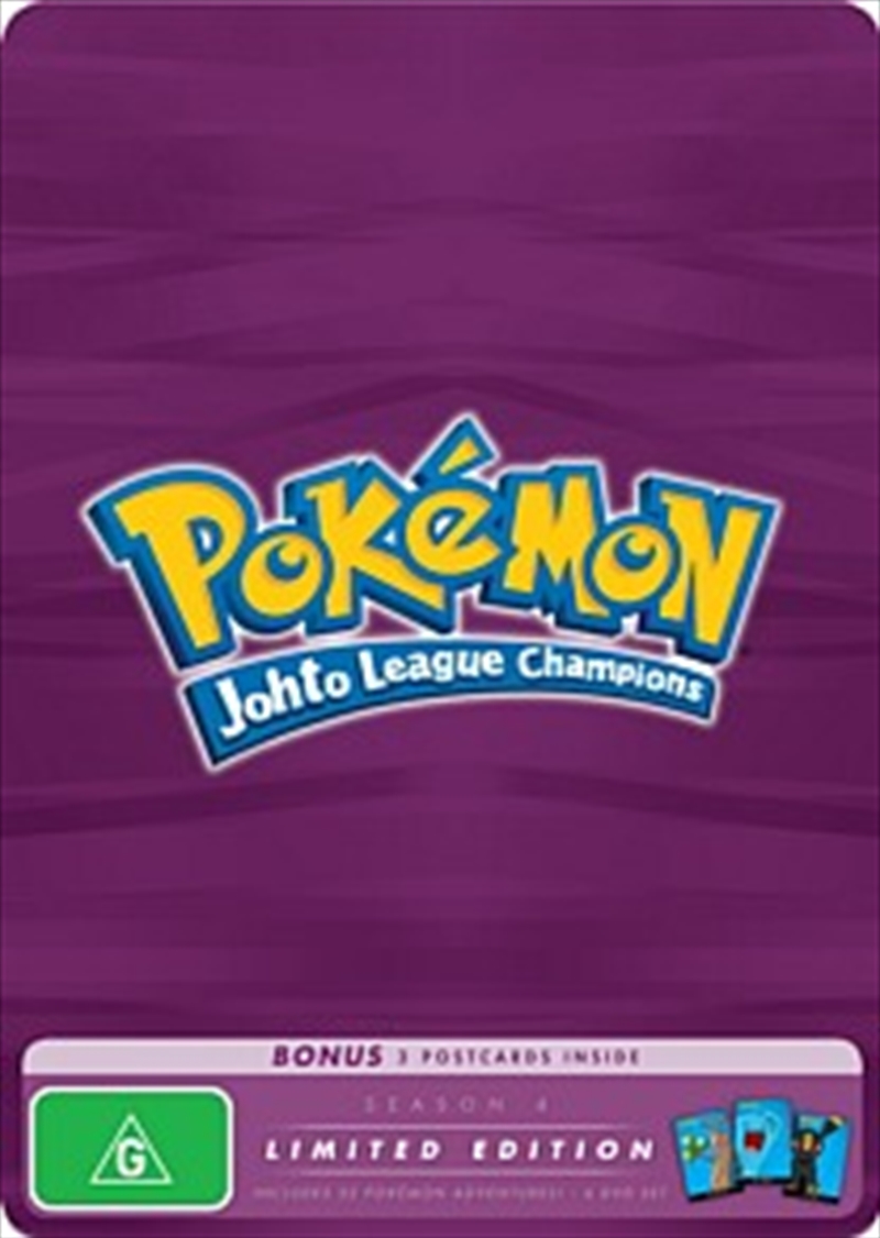 Pokemon; S4 - Johto League Champions: Limited Edition/Product Detail/Anime