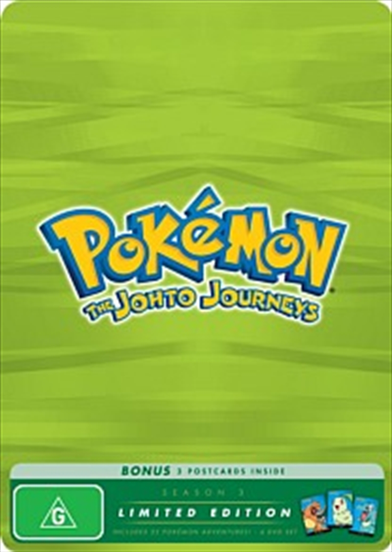 Pokemon; S3 - The Johto Journeys: Limited Edition/Product Detail/Anime