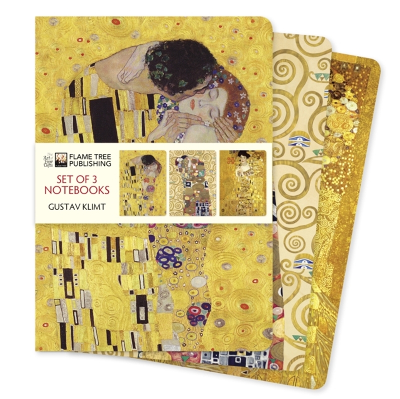 Gustav Klimt Set Of 3 Standard/Product Detail/Notebooks & Journals