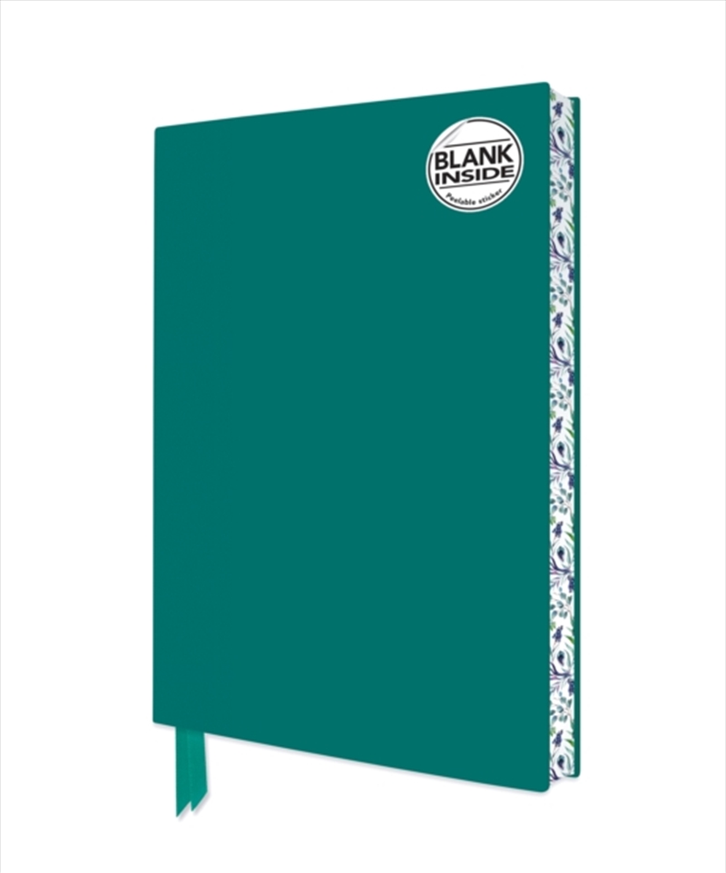 Teal Blank Artisan Notebook Le/Product Detail/Notebooks & Journals