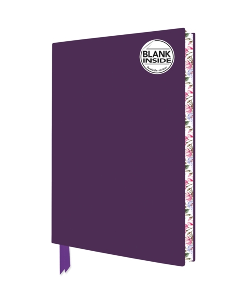Purple Blank Artisan Notebook/Product Detail/Notebooks & Journals