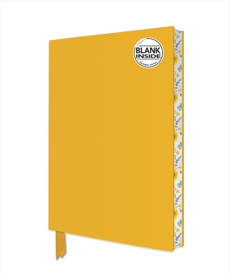 Sunny Yellow Blank Artisan Not/Product Detail/Notebooks & Journals