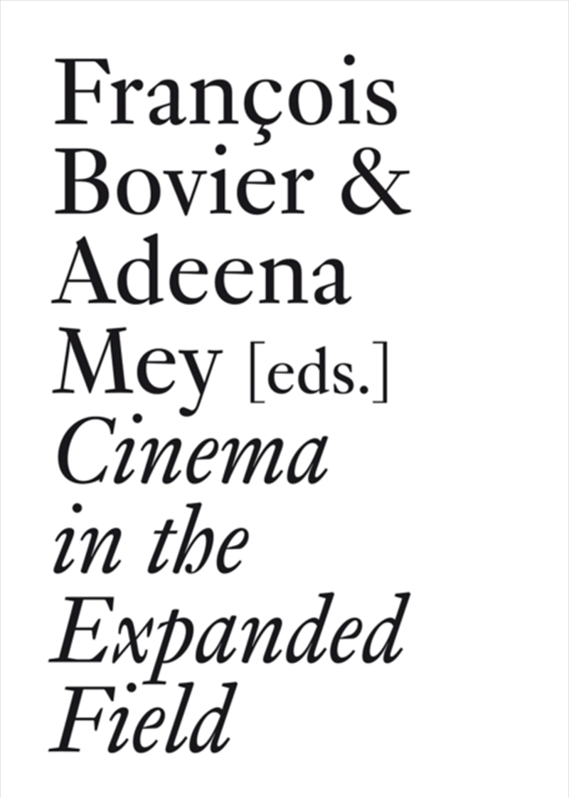 Cinema In The Expanded Field/Product Detail/Media