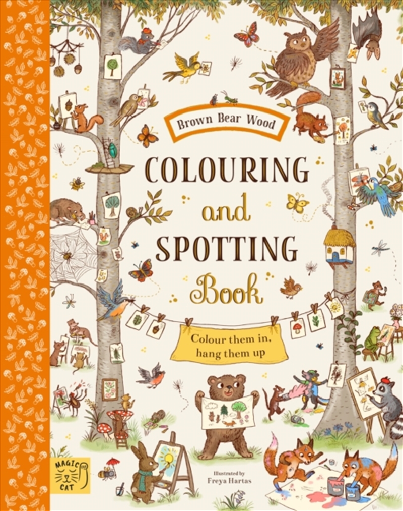 Brown Bear Wood Colouring & Sp/Product Detail/Kids Activity Books