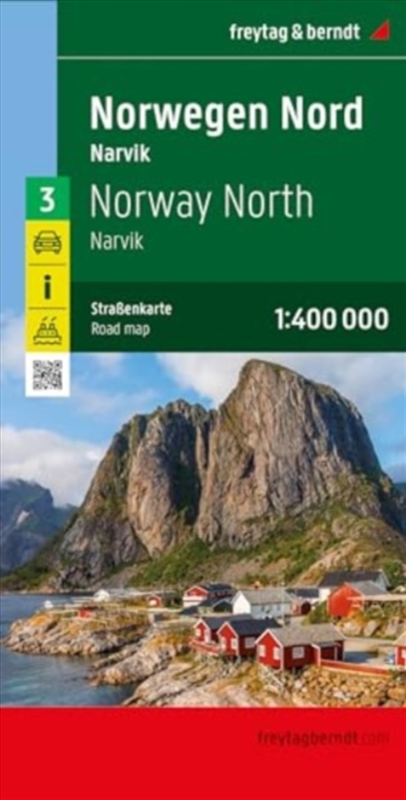 Norway North Road Map/Product Detail/Geography