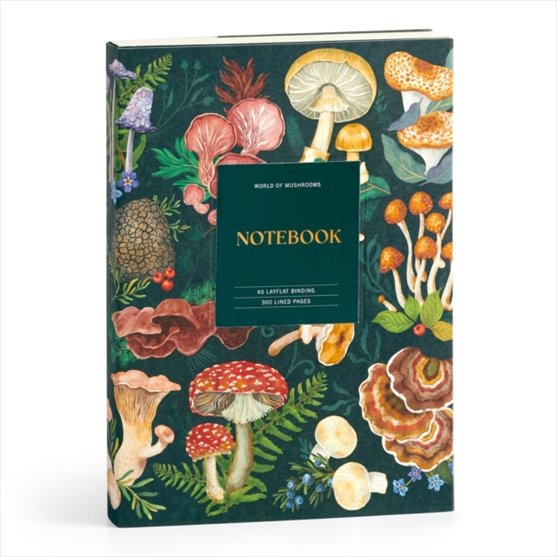 World Of Mushrooms Premium A5/Product Detail/Notebooks & Journals