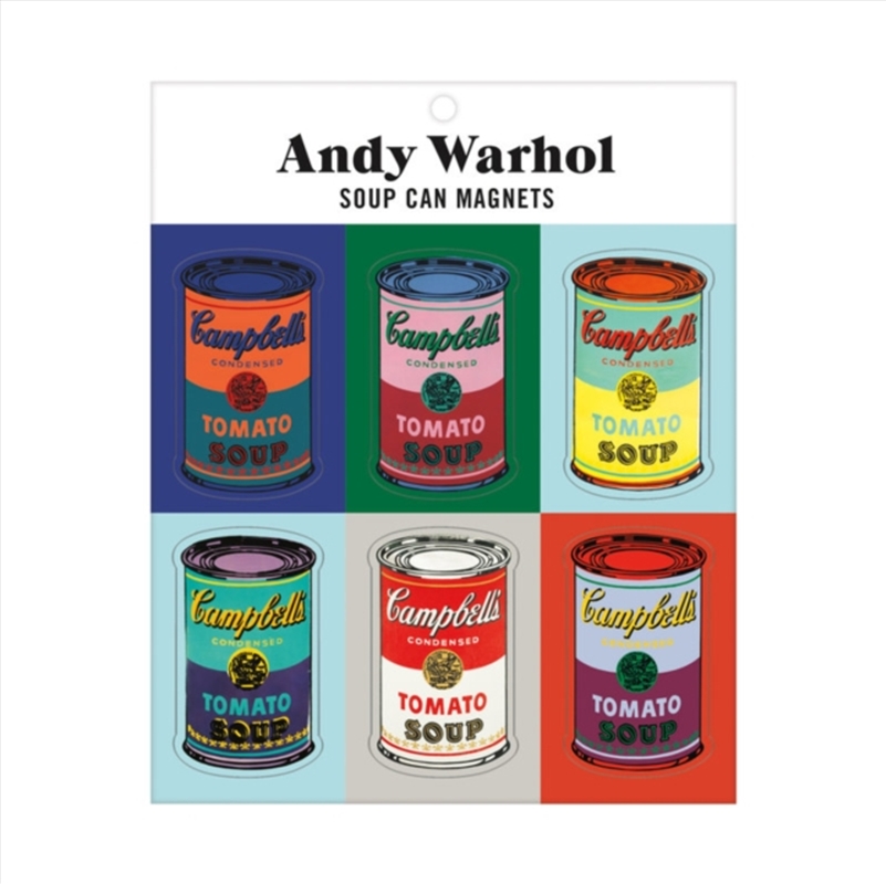Andy Warhol Soup Can Magnets/Product Detail/Stationery