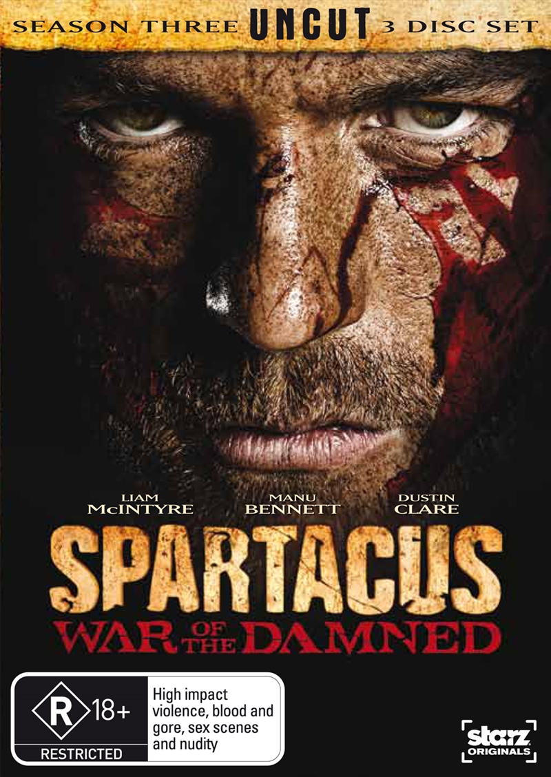 Spartacus: War Of The Damned; S3 (EXCLUSIVE ARTWORK)/Product Detail/Action
