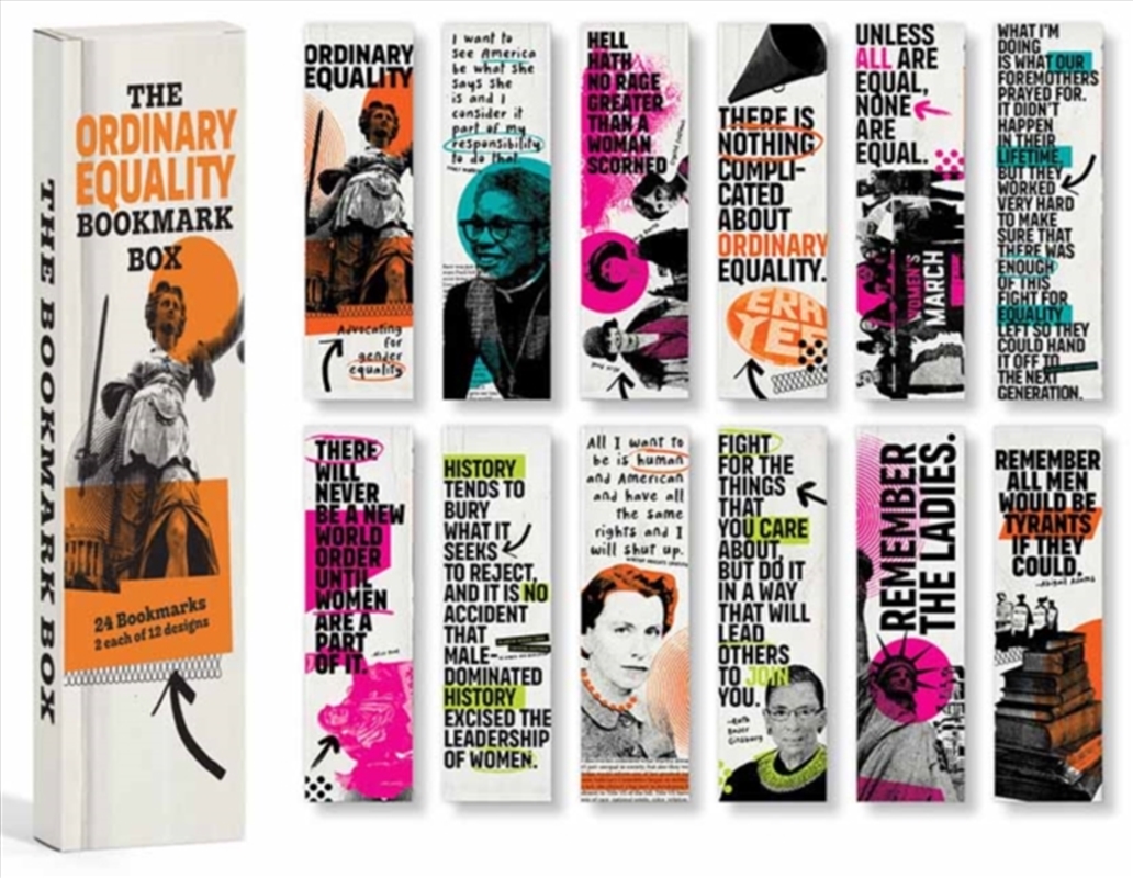 Equality Bookmark Box Pack Of/Product Detail/Bookmarks & Reading Accessories