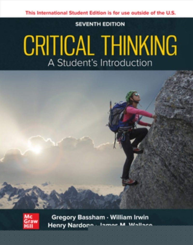 Ise Critical Thinking A Studen/Product Detail/Reading