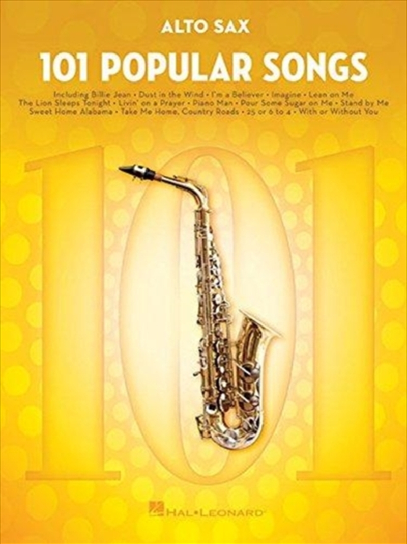 101 Popular Songs Alto Saxopho/Product Detail/Media