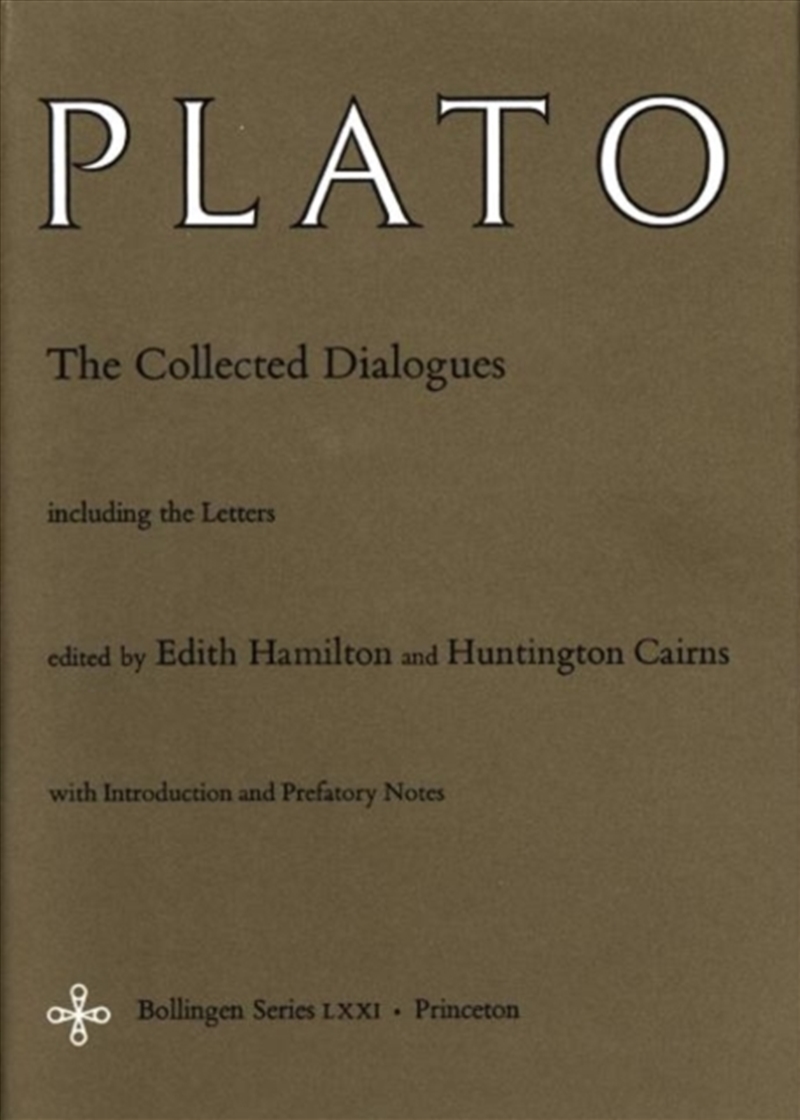 Collected Dialogues Of Plato/Product Detail/Reading