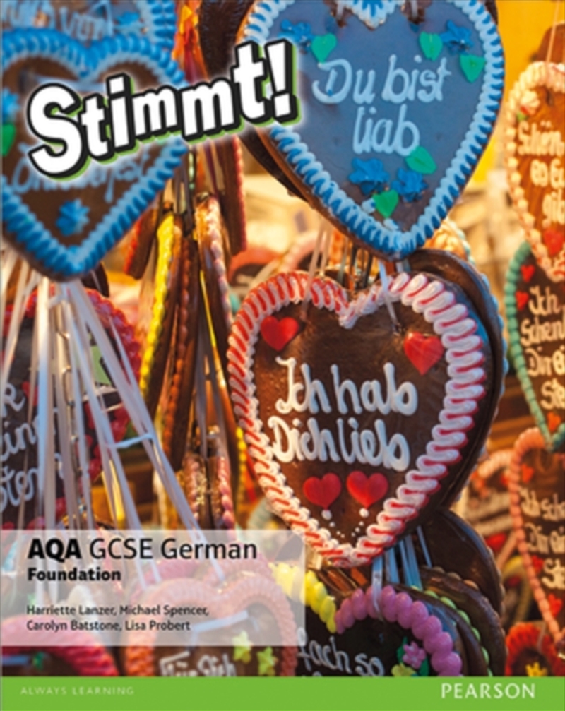 Stimmt Aqa Gcse German Foundat/Product Detail/Language & Linguistics