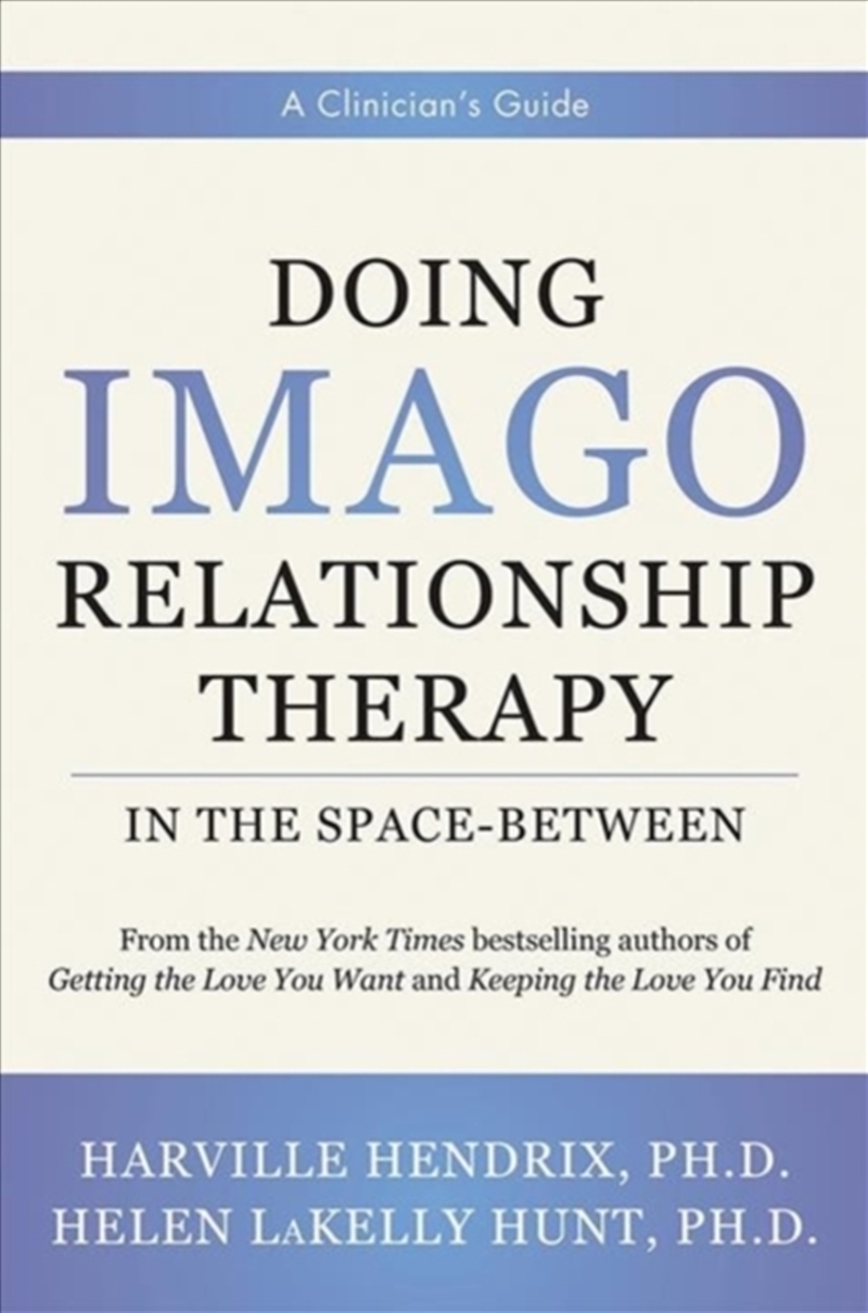 Doing Imago Relationship Thera/Product Detail/Society & Culture