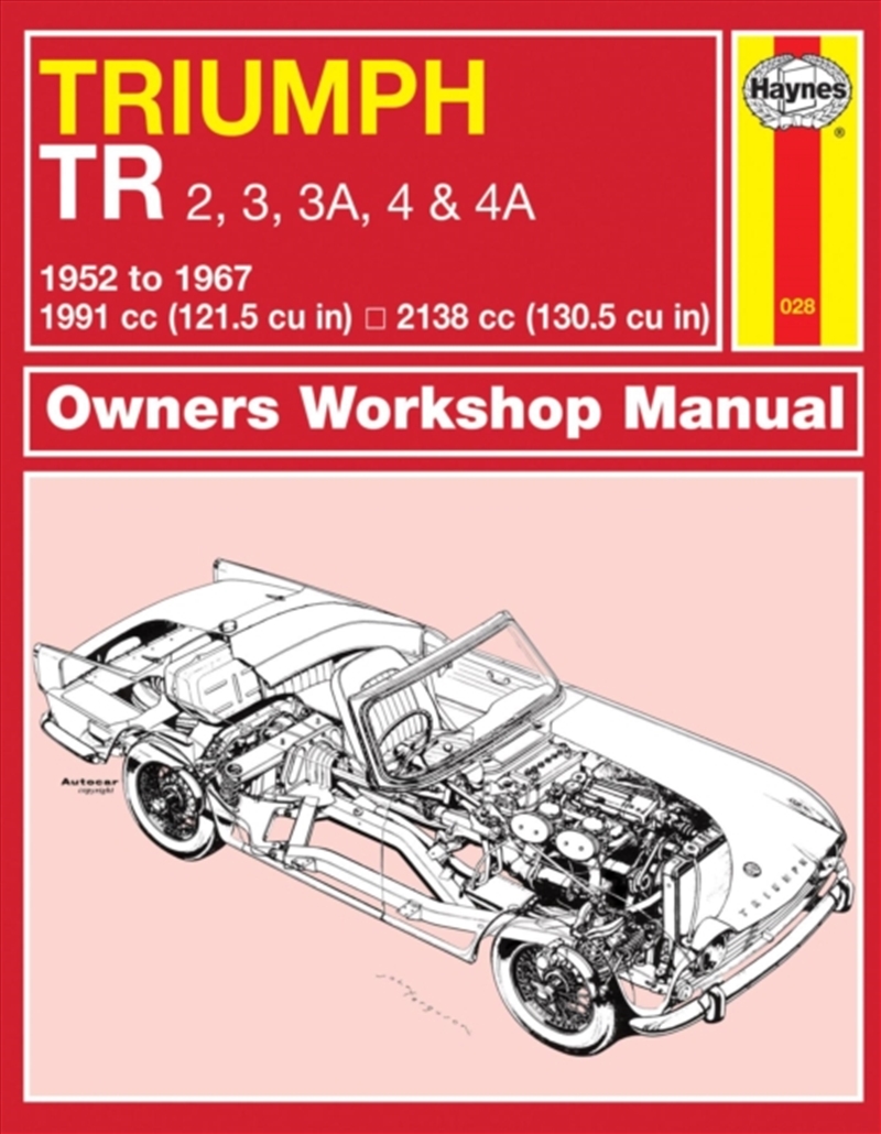 Triumph Tr 2, 3, 3a, 4, & 4a/Product Detail/Transportation