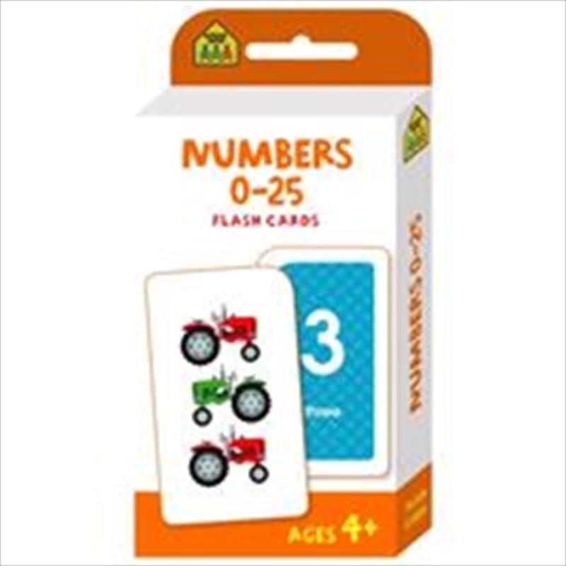 School Zone Numbers 0-25 Flash Cards/Product Detail/Children