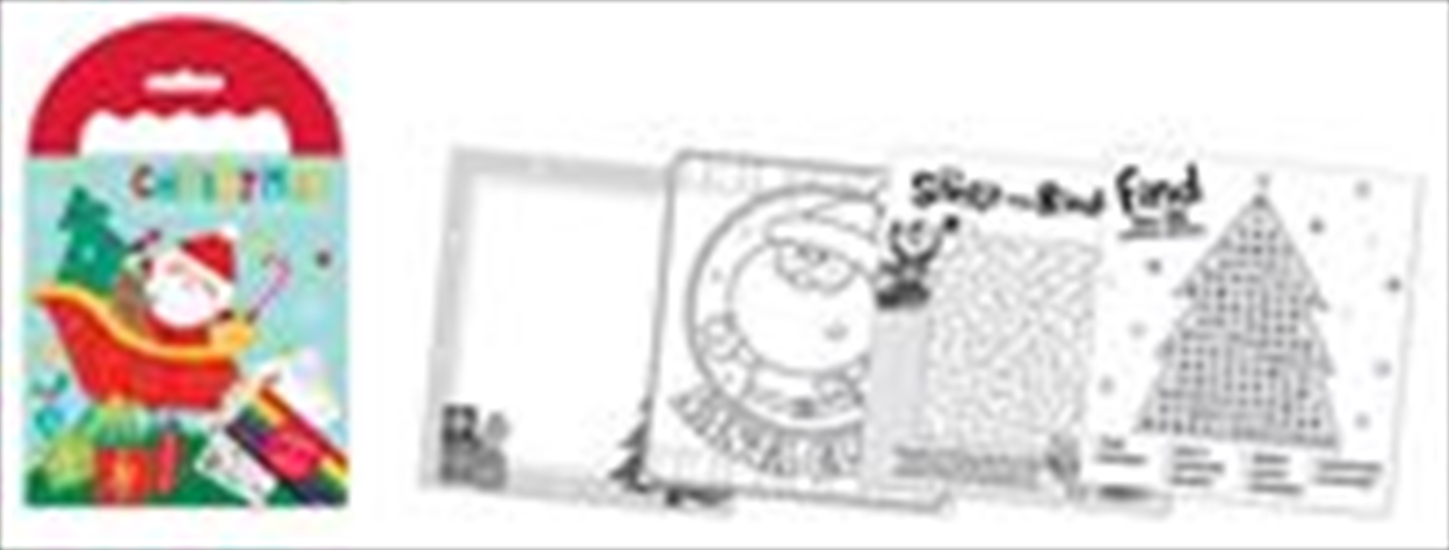 Christmas Carry Along Colour Set/Product Detail/Kids Activity Books