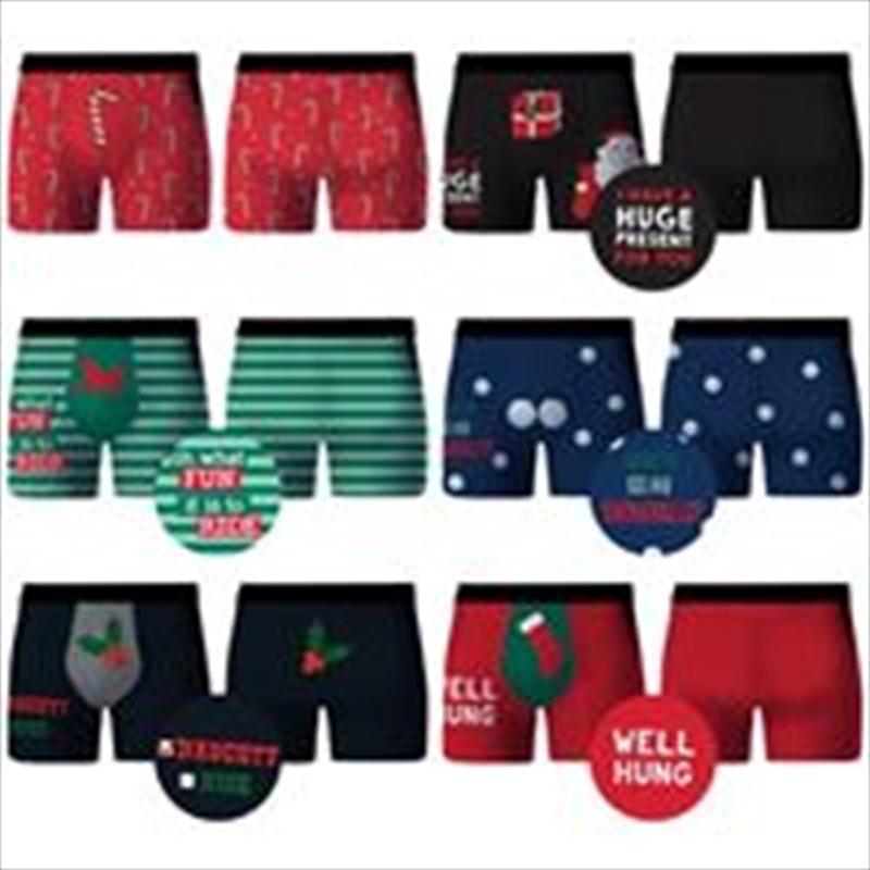 Christmas Mens Briefs Xlg (SENT AT RANDOM)/Product Detail/Apparel