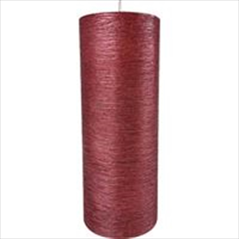 Candle Pillr Christmas 18Cm Wire Metallic Red/Product Detail/Candles