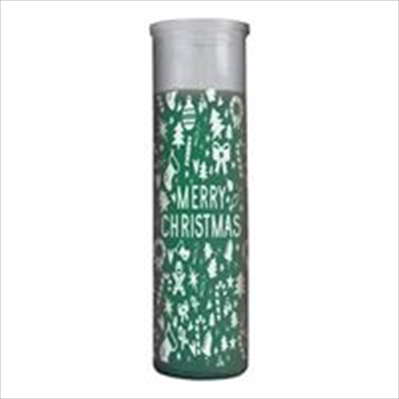 Candle Pillar Jar Christmas 120G Scented Green/Product Detail/Candles