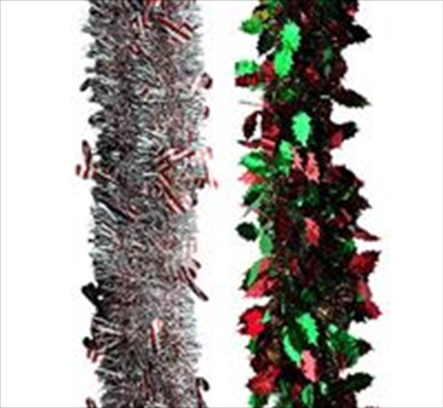 Christmas Designer Cut Tinsel (SENT AT RANDOM)/Product Detail/Decor