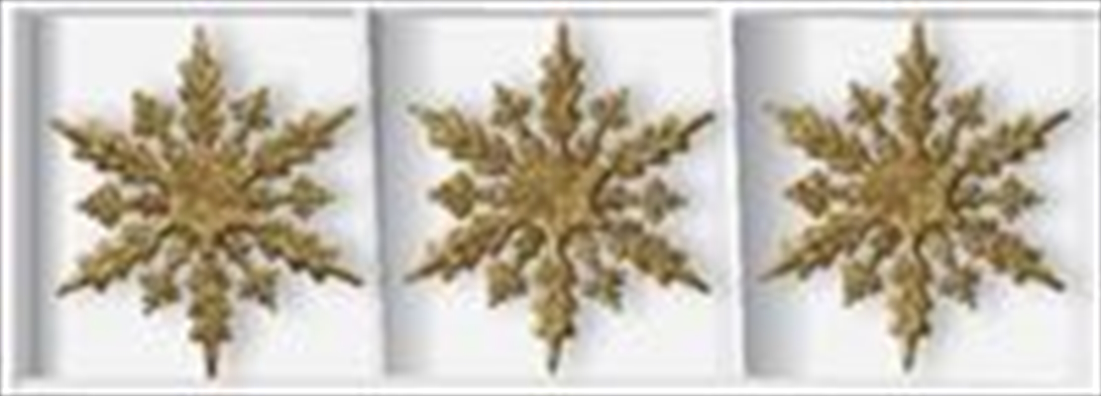 Glitter Snowflake 2 Asrt 6Pk (SENT AT RANDOM)/Product Detail/Decor
