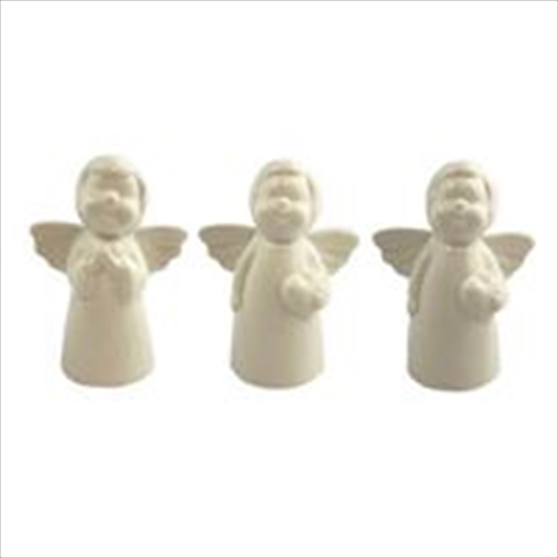 Christmas Dec Ceramic Angels White (SENT AT RANDOM)/Product Detail/Decor