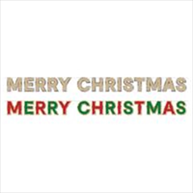 Bunting Foil Border Merry Christmas (SENT AT RANDOM)/Product Detail/Decor