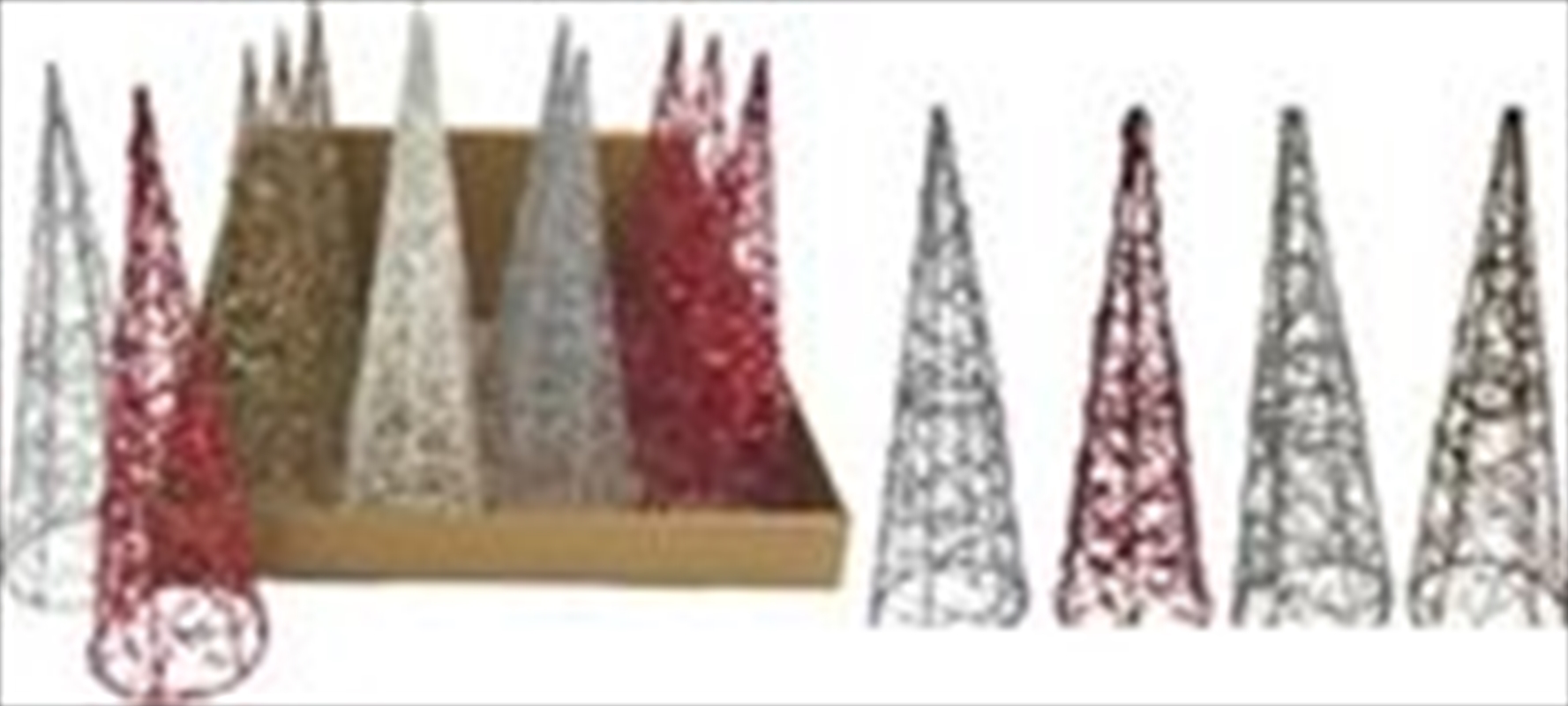 Tree Cone Table Decor 25Cm Mix/Product Detail/Decor