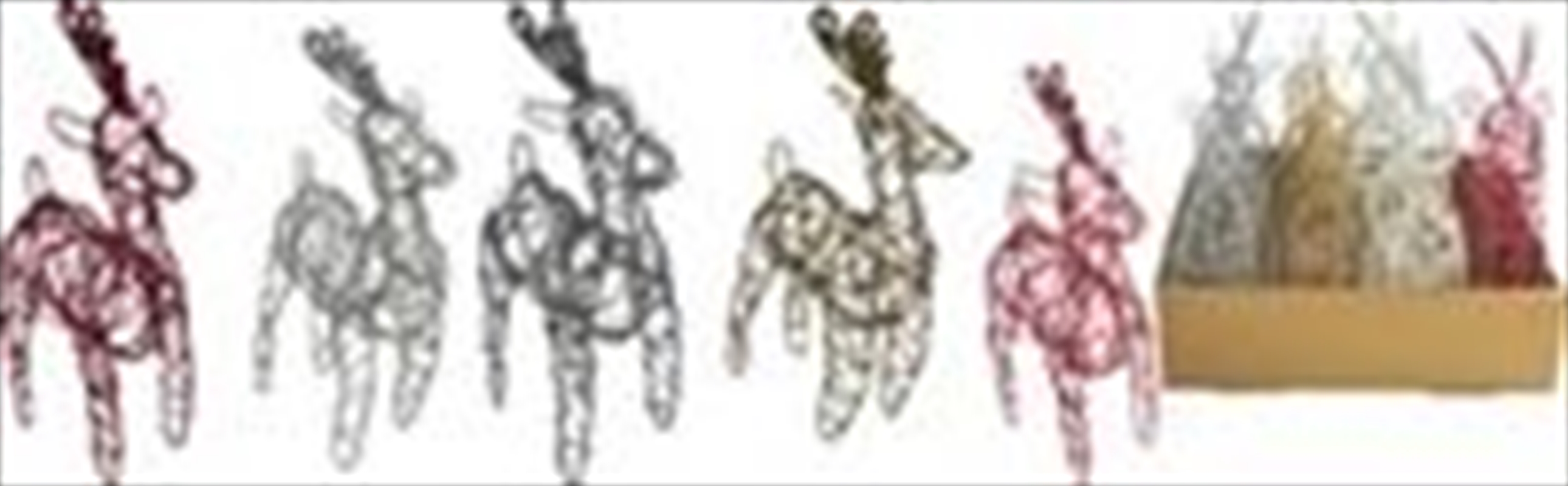 Reindeer Table Decor 19Cm Mix/Product Detail/Decor