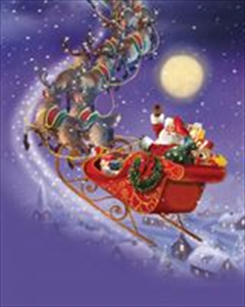 Christmas Flying Santa 40X50 Diamond Art/Product Detail/Decor