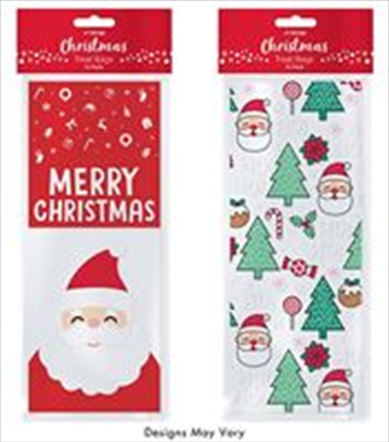 Christmas Cello Bags With Ties (SENT AT RANDOM)/Product Detail/Party