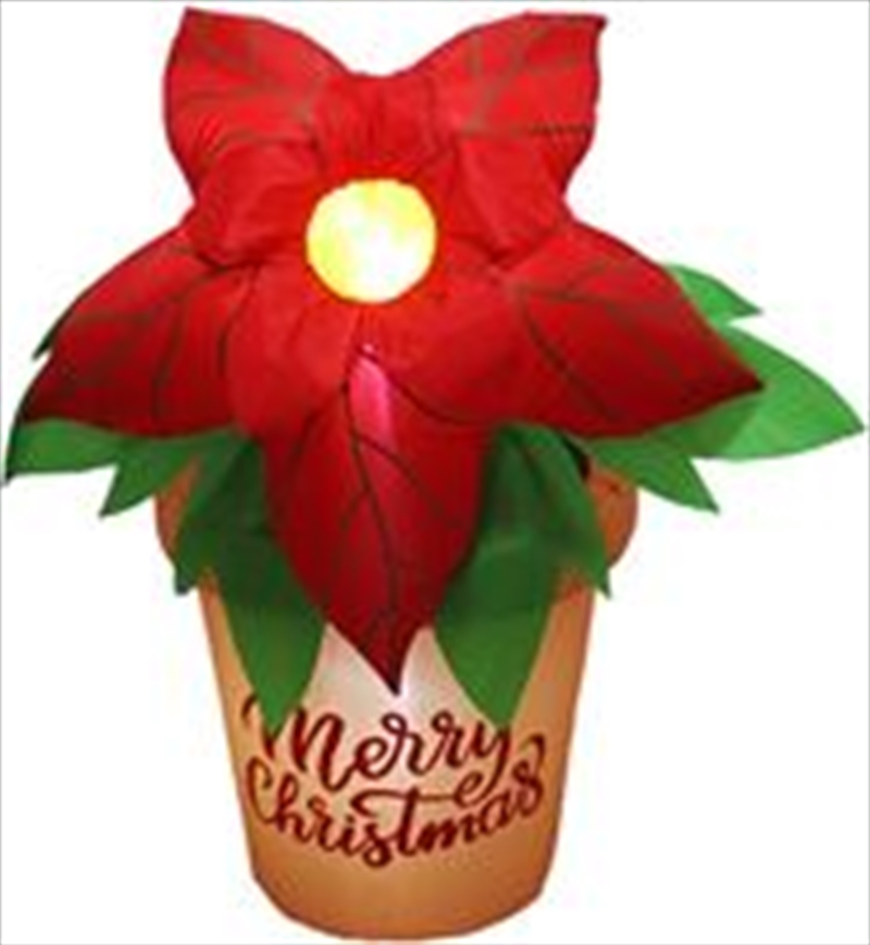 Christmas Inflatable Poinsettia 120Cm/Product Detail/Decor