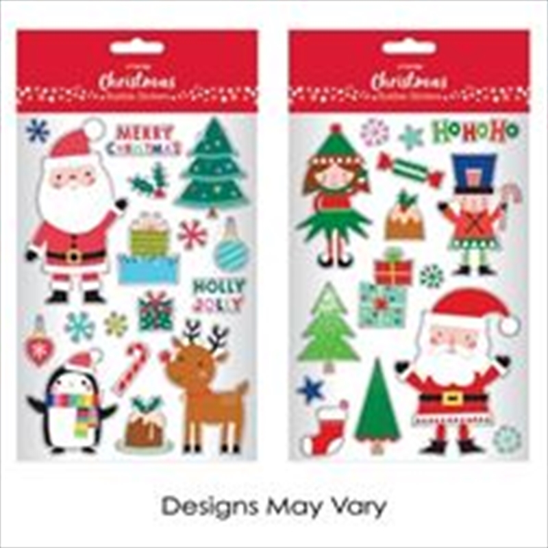 Christmas Bubble Sticker (SENT AT RANDOM)/Product Detail/Stationery