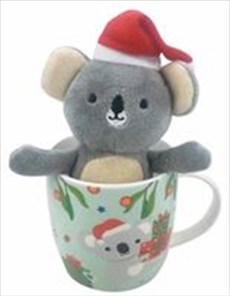 Christmas Mug W Plsh Koala/Product Detail/Drinkware