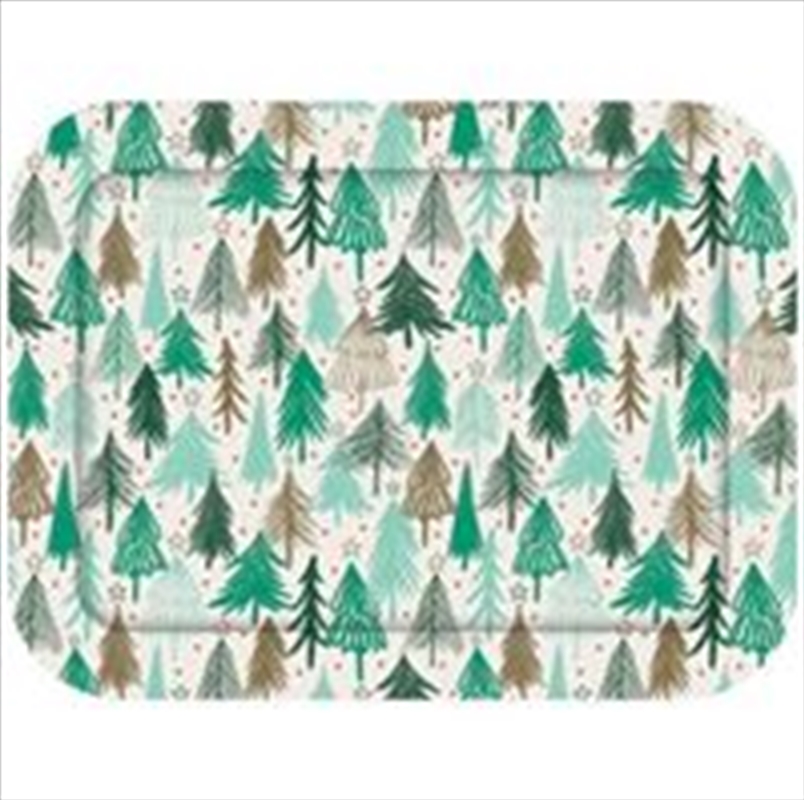 Christmas Bamboo Fibre Tray 40X32Cm Trees/Product Detail/Diningware