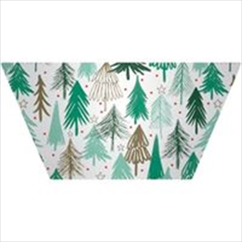 Christmas Bamboo Fibre Bowl 14Cm 4Pk Trees/Product Detail/Diningware