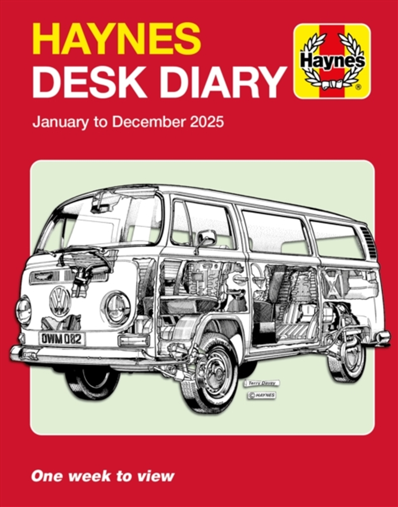 Haynes 2025 Desk Diary : January To December 2025/Product Detail/Notebooks & Journals