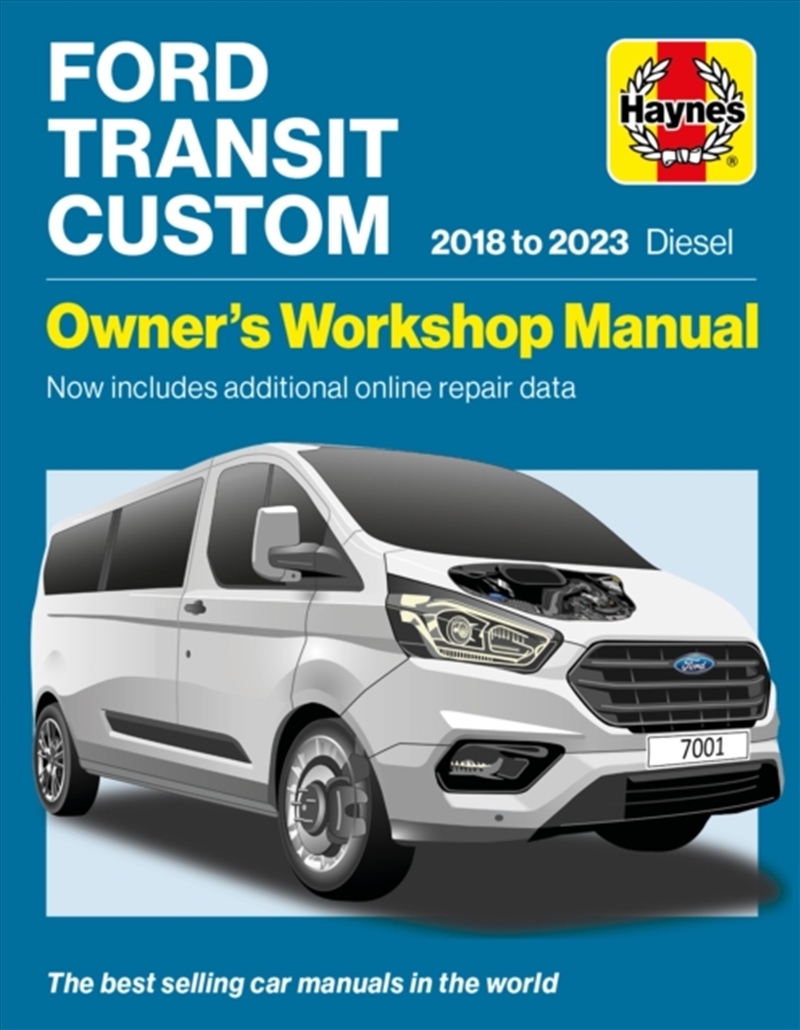Ford Transit Tourneo Custom 2018-2023 Diesel : Owners Workshop Manual - Now Includes Additional Onli/Product Detail/Transportation