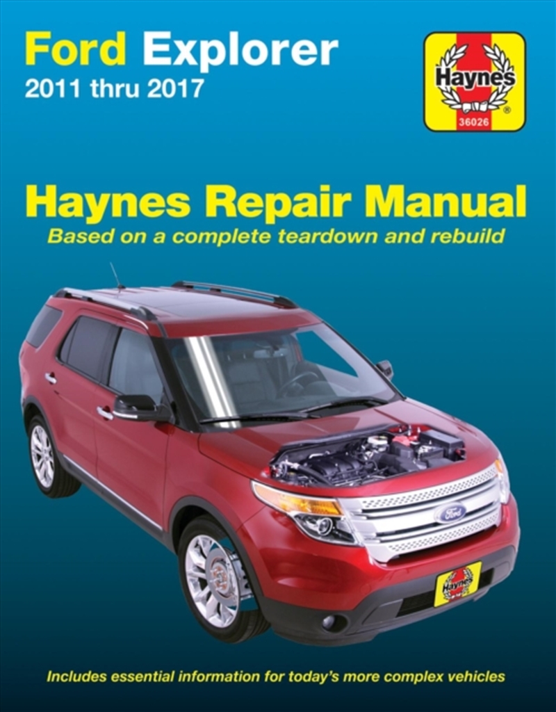 Ford Explorer, 11-17 Haynes Repair Manual/Product Detail/Transportation
