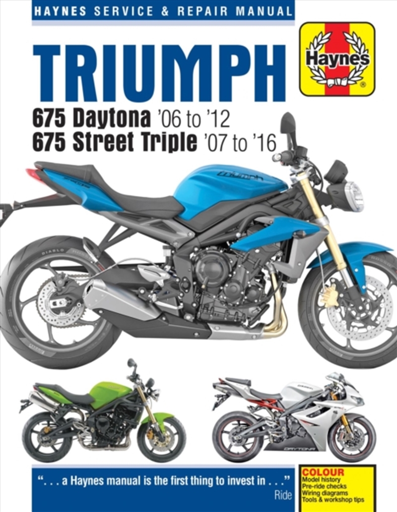 Triumph 675 Daytona (06 - 12) & Street Triple (07 - 16)/Product Detail/Transportation