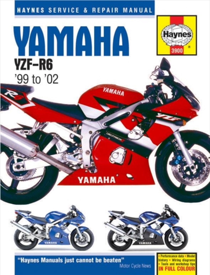 Yamaha Yzf-R6 (99 - 02) Haynes Repair Manual/Product Detail/Transportation