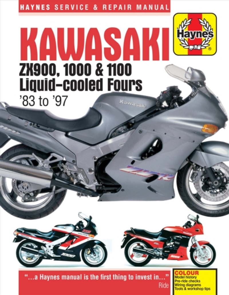 Kawasaki Zx900, 1000 & 1100 Liquid-Cooled Fours/Product Detail/Transportation