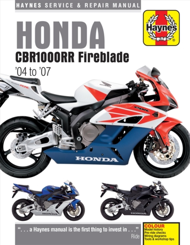 Honda Cbr1000Rr (04 -07) : 45111/Product Detail/Transportation