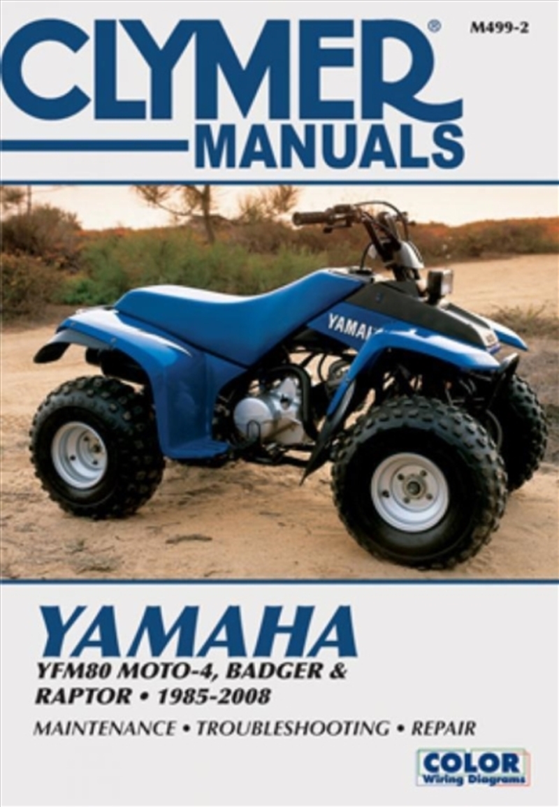 Yamaha Yfm80 Moto-4, Badger And Raptor Atv (1985-2008) Service Repair Manual/Product Detail/Transportation